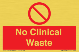 No Clinical Waste